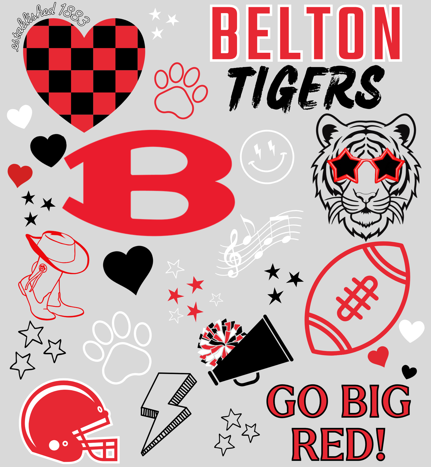 Friday Night Lights Collage Tee
