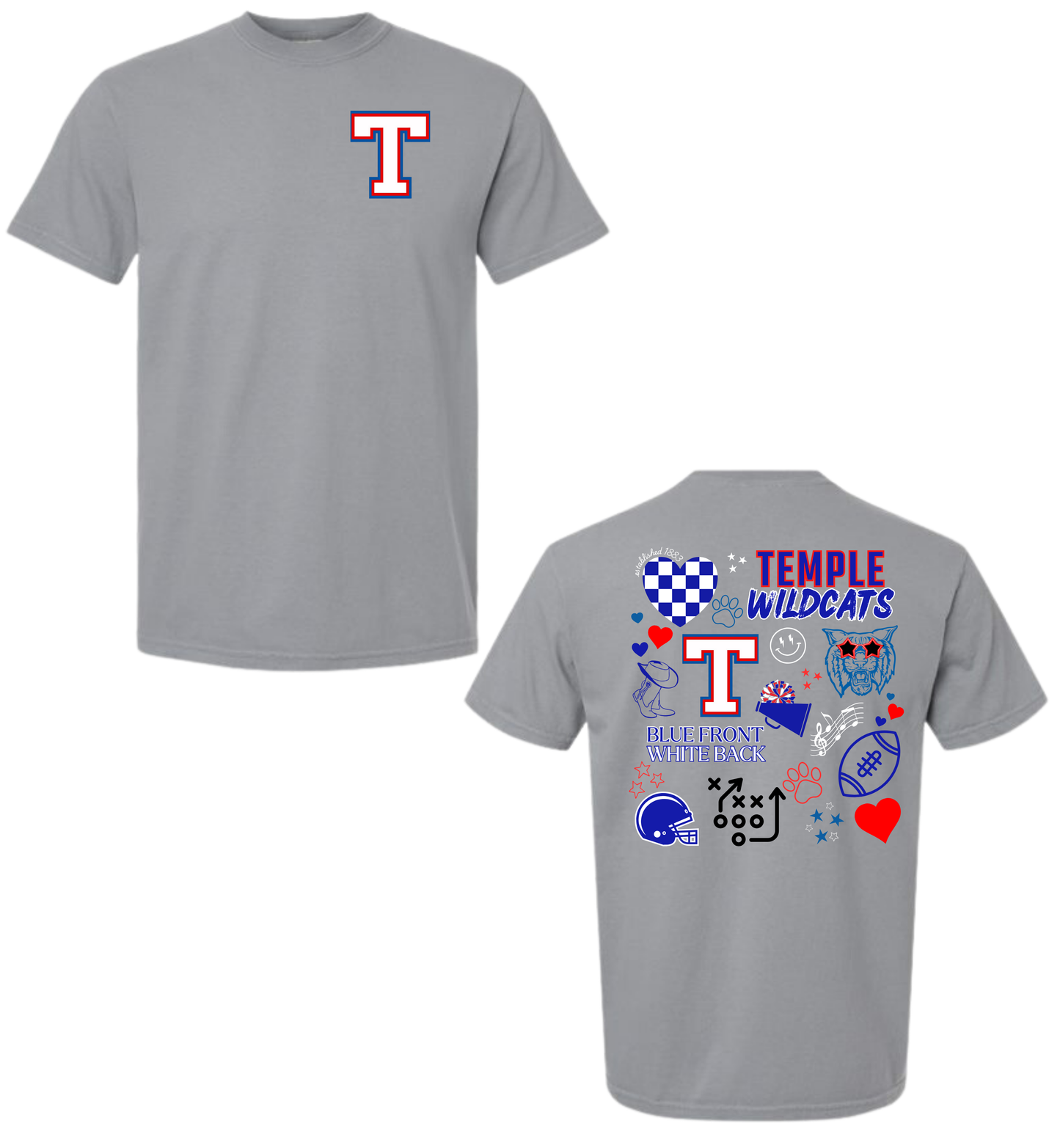 Friday Night Lights Collage Tee