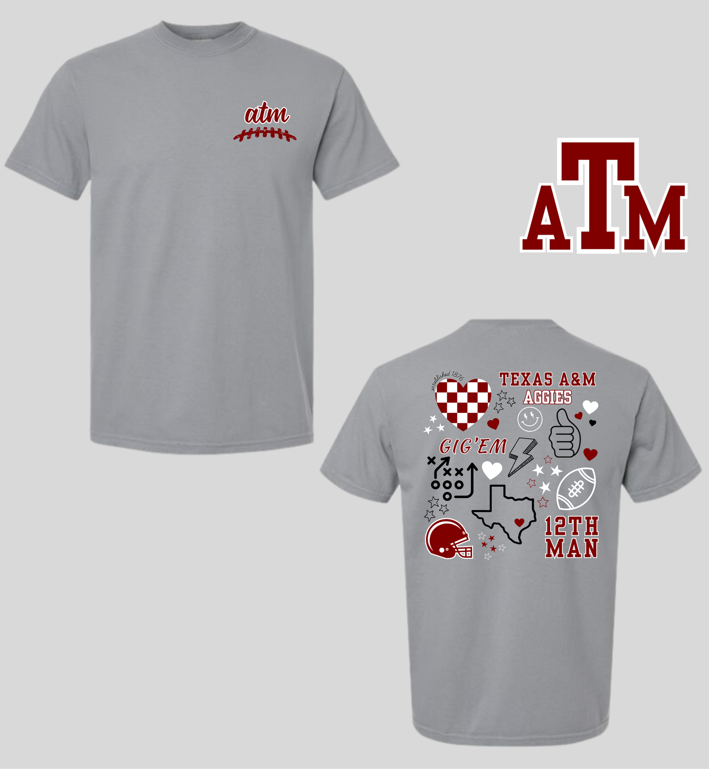 University Collage Tee
